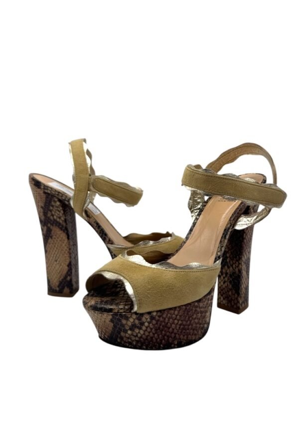 PRADA MEXICO - PYTHON HIGH HEEL PLATAFORM